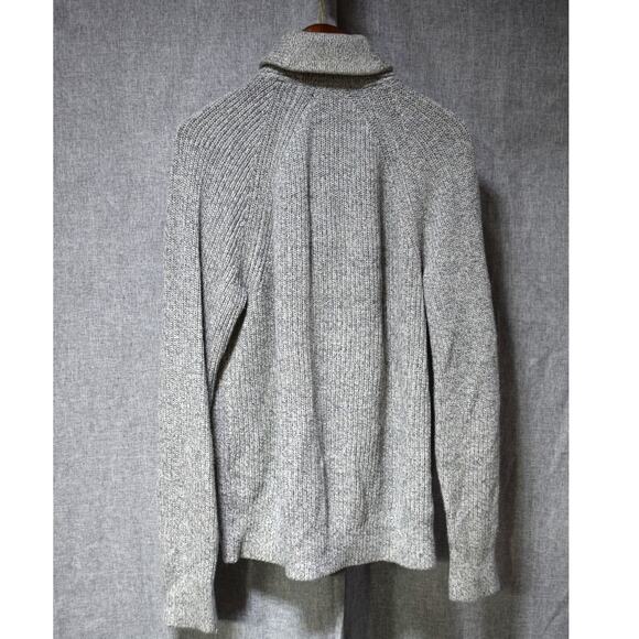 Banana Republic Gray Shawl Collar Button-Up Cardigan Sweater Large - Picture 3 of 3